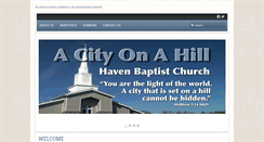 Desktop Screenshot of havenbaptistkc.org